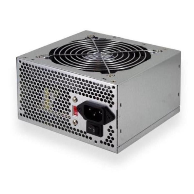 Nilox alni500 alimentatore 500w silent fan con switch di tensione 115/230 vac grigio