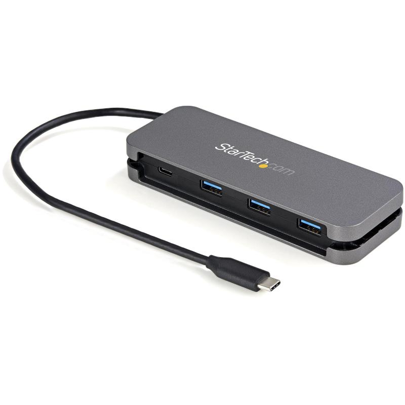 Startech.com hb30cm3a1cb hub di interfaccia usb 3.2 gen 1 type-c 5000 mbit-s nero-grigio