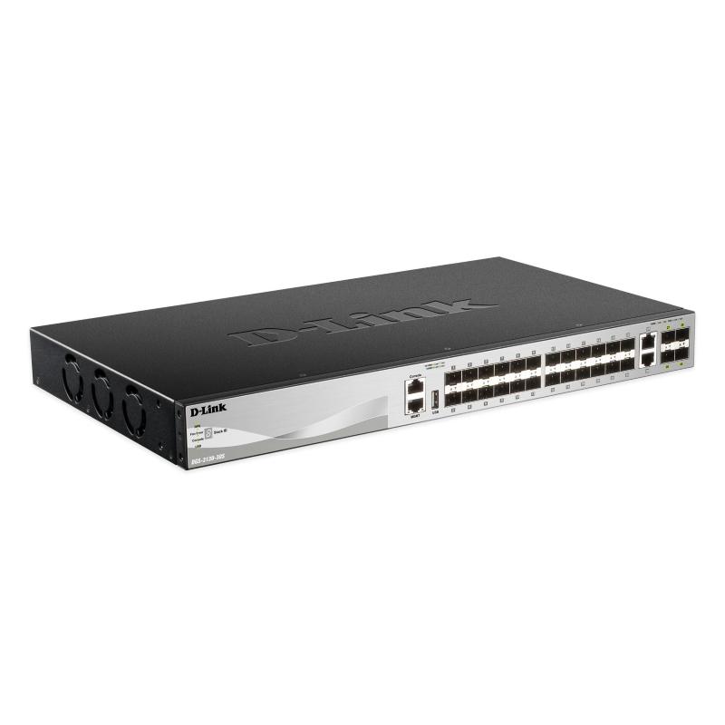 Image of D-link dgs-3130-30s switch gestito l3 30 x sfp + 2 x 10 gigabit ethernet + 4 x 10 gigabit sfp+030