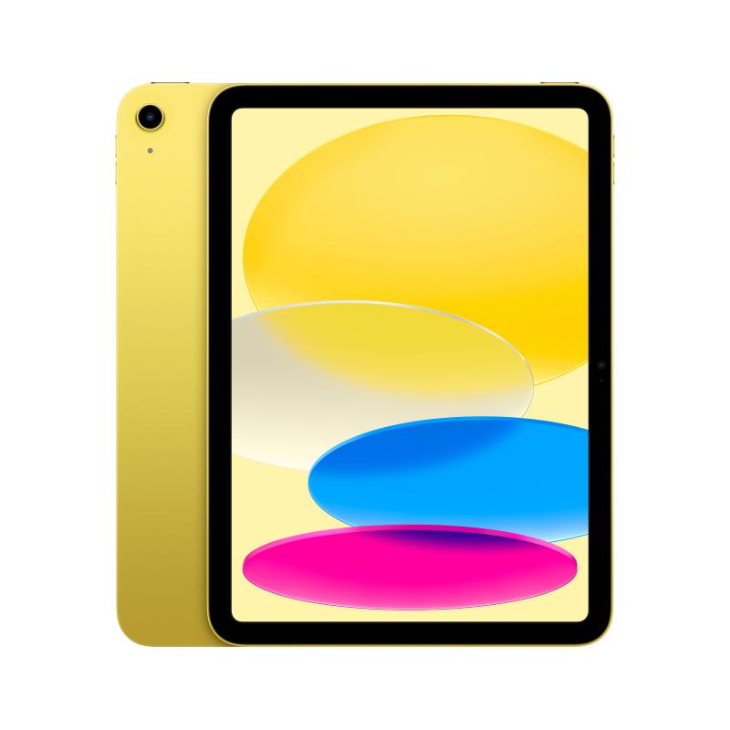 Image of Tablet apple ipad 10th generation 10.9 256gb wifi yellow mpqa3ty/a