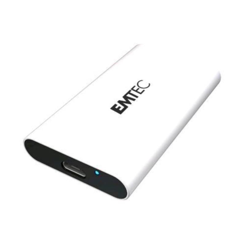 Image of Emtec ecssd500gx210g ssd 500gb portatile usb-c 3.2gen2 gaming sata iii 3d nand bianco nero030