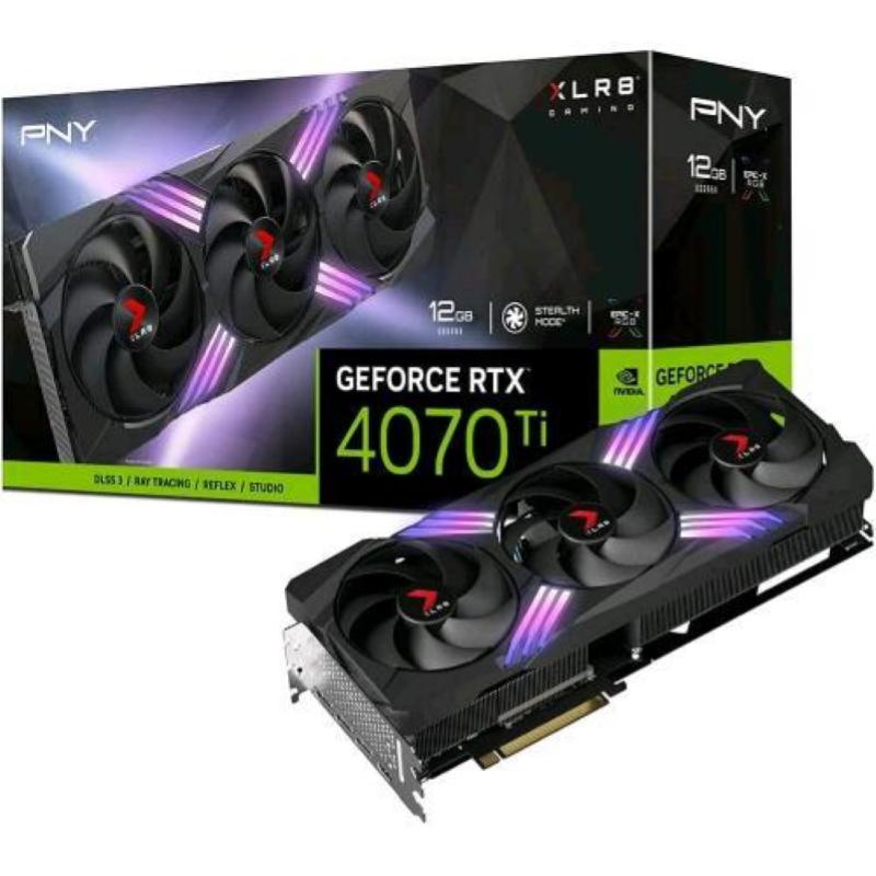 Pny nvidia geforce rtx 4070 ti 12gb xlr8 gaming verto ed