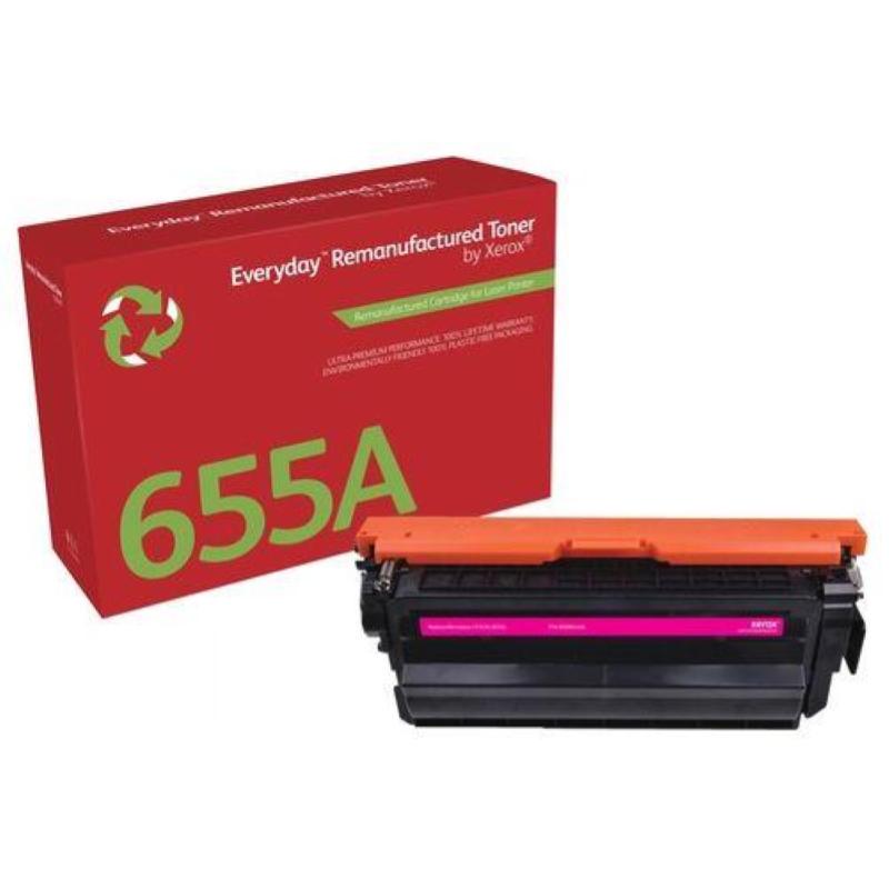 Image of Xerox everyday toner magenta per hp 655a cf453a resa standard 10.500 pagine