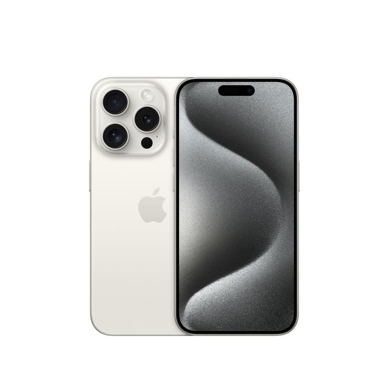 Image of Apple iphone 15 pro 128gb white titanium