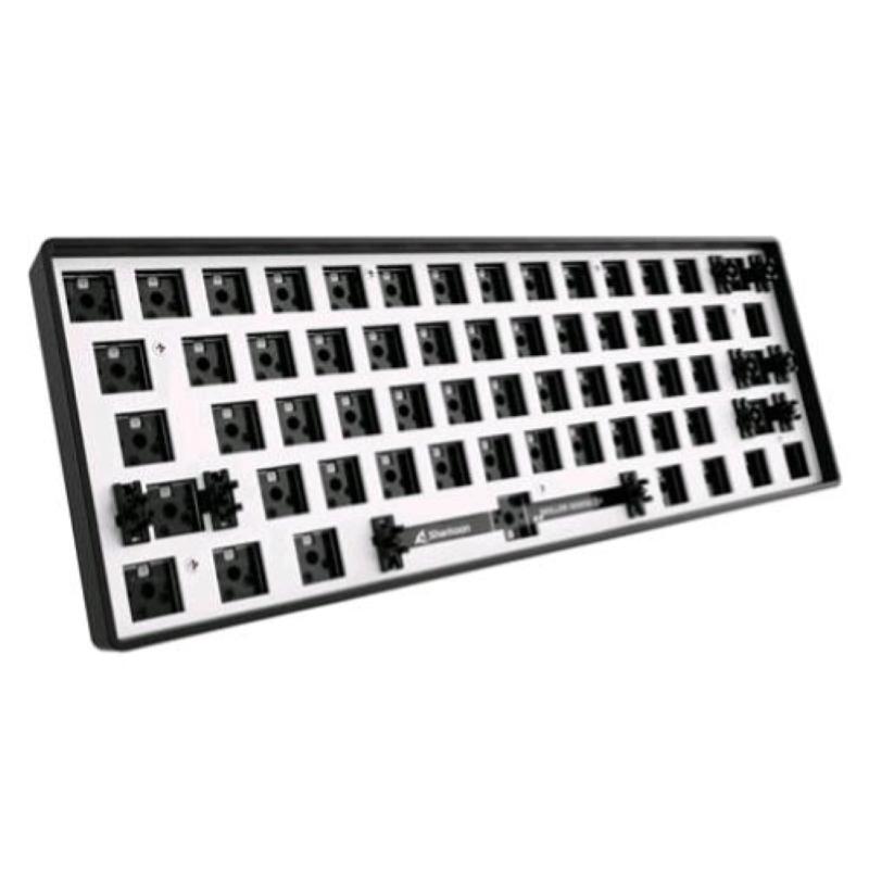 Image of Sharkoon skiller sgk50 s4 barebone tastiera gaming usb senza interruttori e tasti ansi-layout black