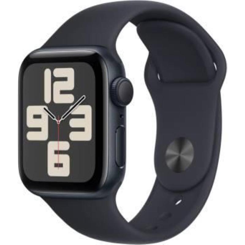 Image of Apple watch se 2023 40mm aluminium midnight sport band midnight m/l mr9y3ql/a