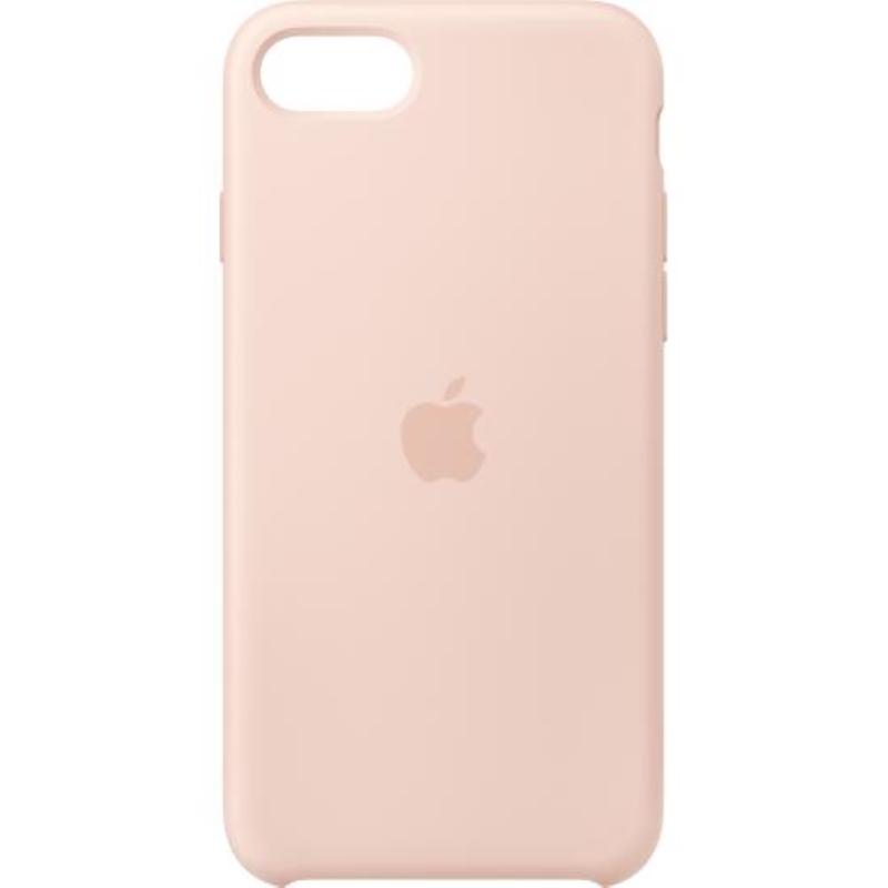 Apple iphone se custodia in silicone - chalk rosa