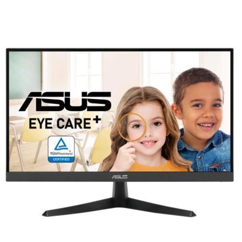 Asus vy229q eye care+ 22 led full hd ips 16:9 250 cd/mq 1ms 1000:1 75hz altoparlanti hdmi displayport nero