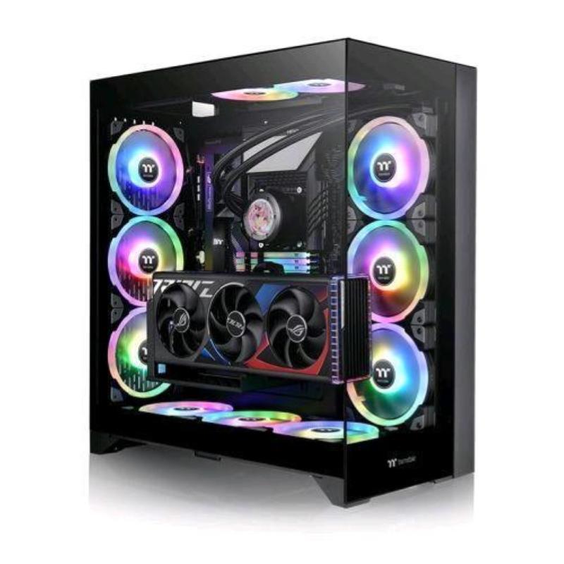 Thermaltake cte e600 mx argb mid tower chassis black