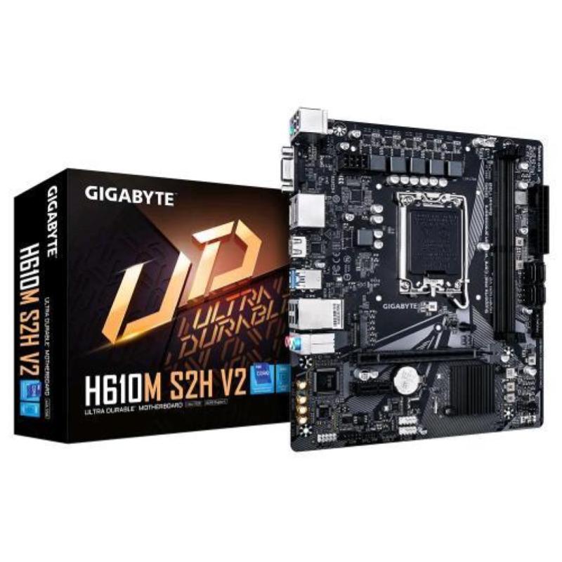 Gigabyte h610m s2h v2 scheda madre intel h610 express lga 1700 micro atx