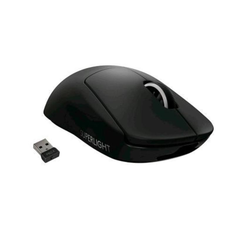 Image of Logitech g pro x superlight mouse gaming wireless sensore hero 25k 25.600 dpi ultraleggero 5 pulsanti programmabili nero030