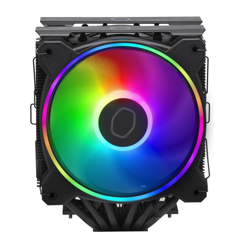 Cooler master hyper 622 halo black cpu cooler argb intel 1700/1200/115x amd am5/am4