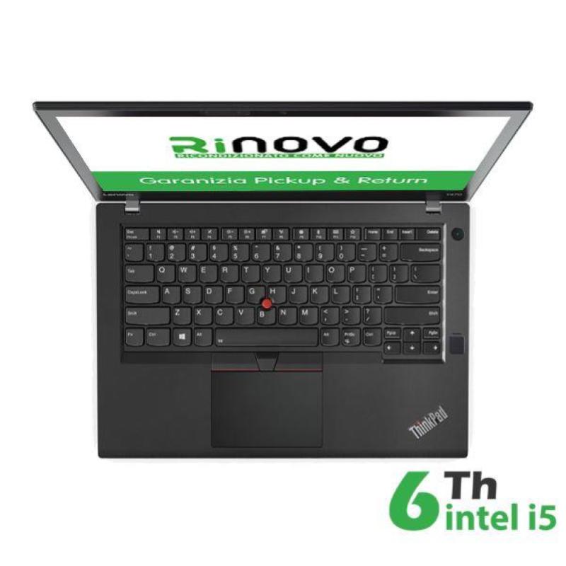 Notebook lenovo thinkpad t470 intel core i7 6gen. 14 8gb 240gb ssd windows 10 pro - ricondizionato - gar. 12 mesi