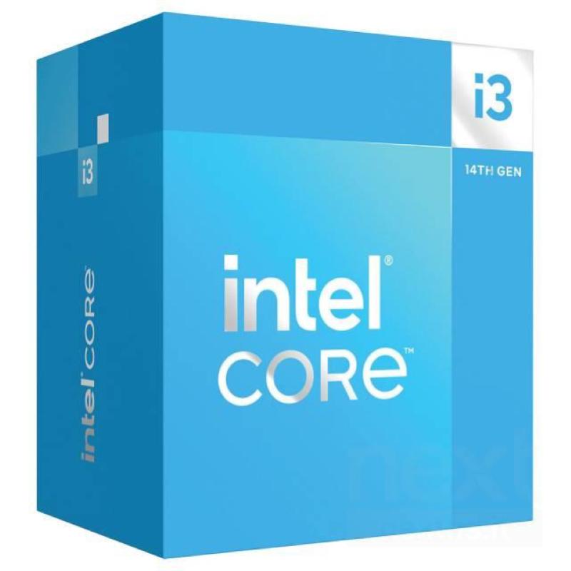Intel cpu 14th gen i3-14100 3.5 ghz 4 core 8 thread 12 mb cache lga1700 socket box