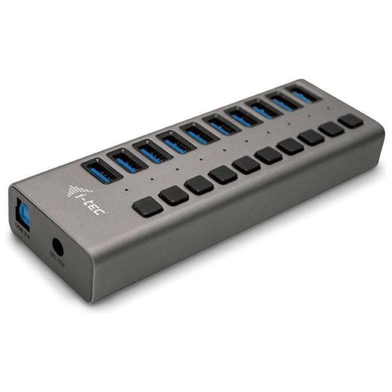 I-tec u3chargehub10 usb 3.0 hub 10 port 48w