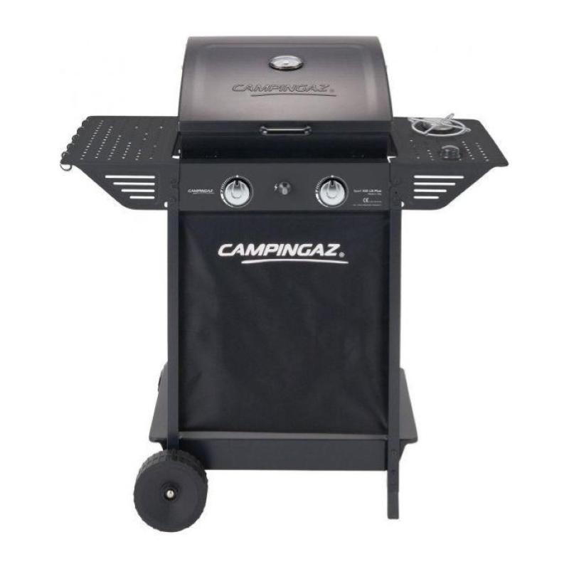 Campingaz xpert 100 ls plus rocky barbecue gas per pietra vulcanica bbq gas con 2 bruciatori 7.1 kw di potenza