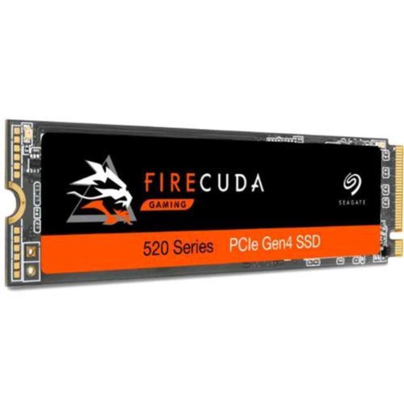 Seagate firecuda 520 ssd 2.000gb m.2 nvme pci express 4.0 3d tlc