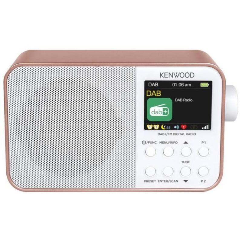 Kenwood cr-m30dab radio dab rose gold