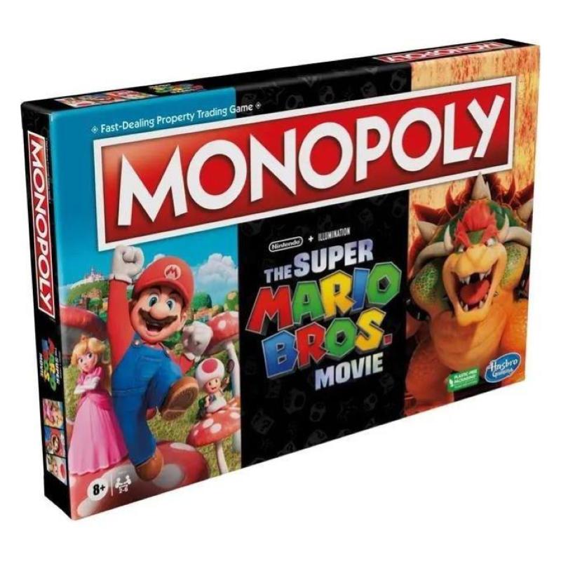 Hasbro gioco monopoly super mario bros il film