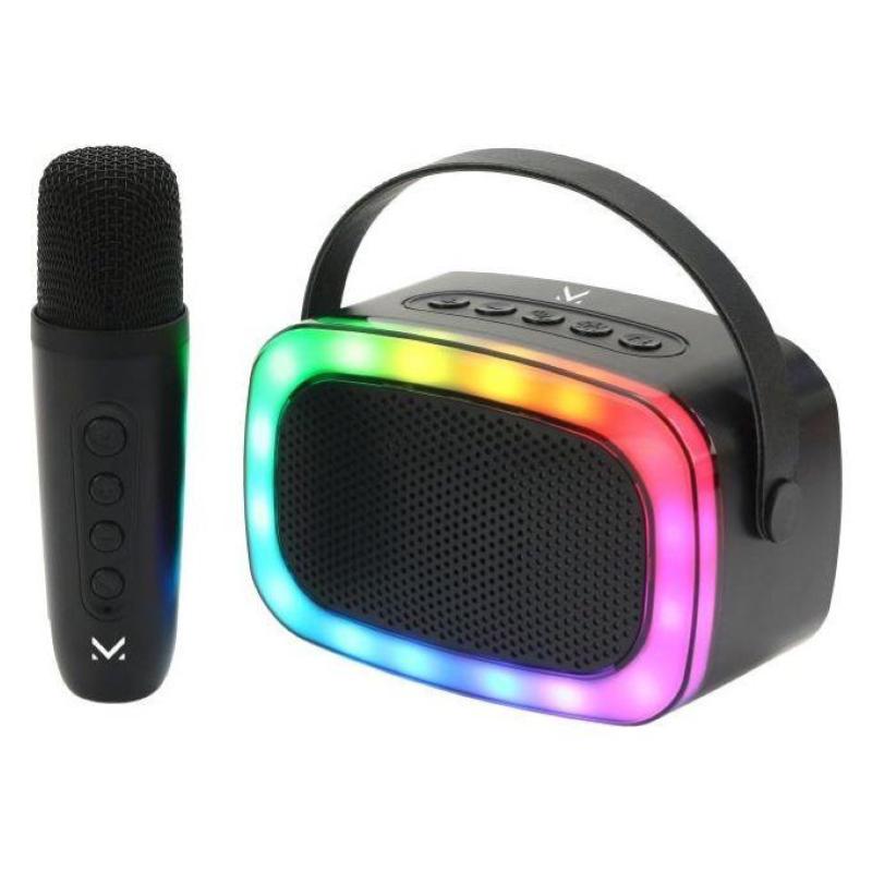 Image of New majestic speaker kara ok nero con microfono funzioni karaoke e magic voice030