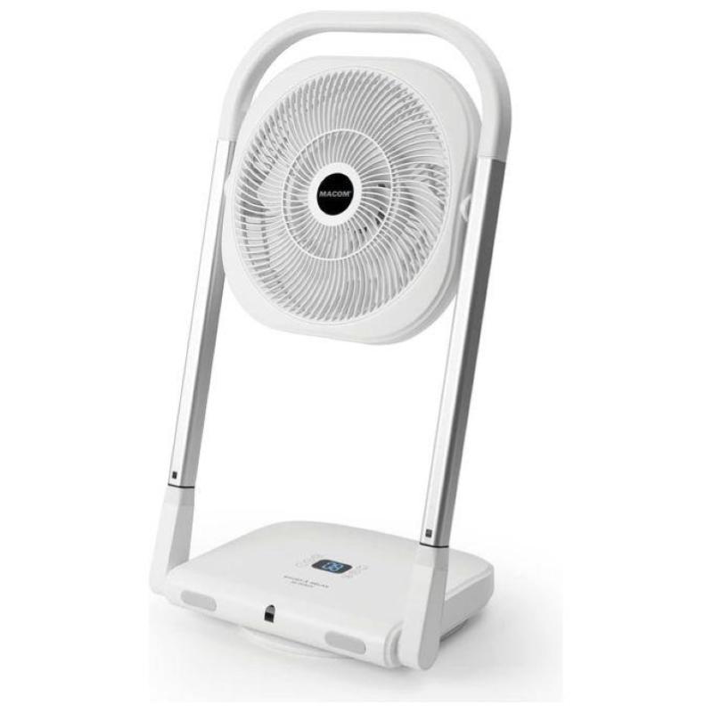 Macom enjoy e relax 986 slimmy potente ventilatore pieghevole salvaspazio con 9 velocita`