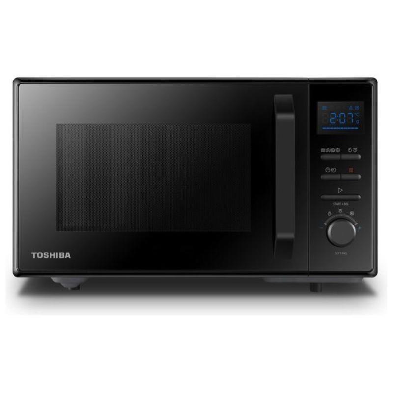 Toshiba mv-ac25tbk forno a microonde capacita` 25 litri potenza 900w con grill 1100 w colore nero