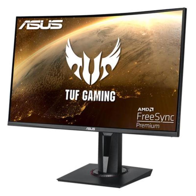 Asus monitor curvo 27 led ips 16:9 fhd 1ms 165 hz 400 cdm, dp/dvi/hdmi, altezza, multimediale