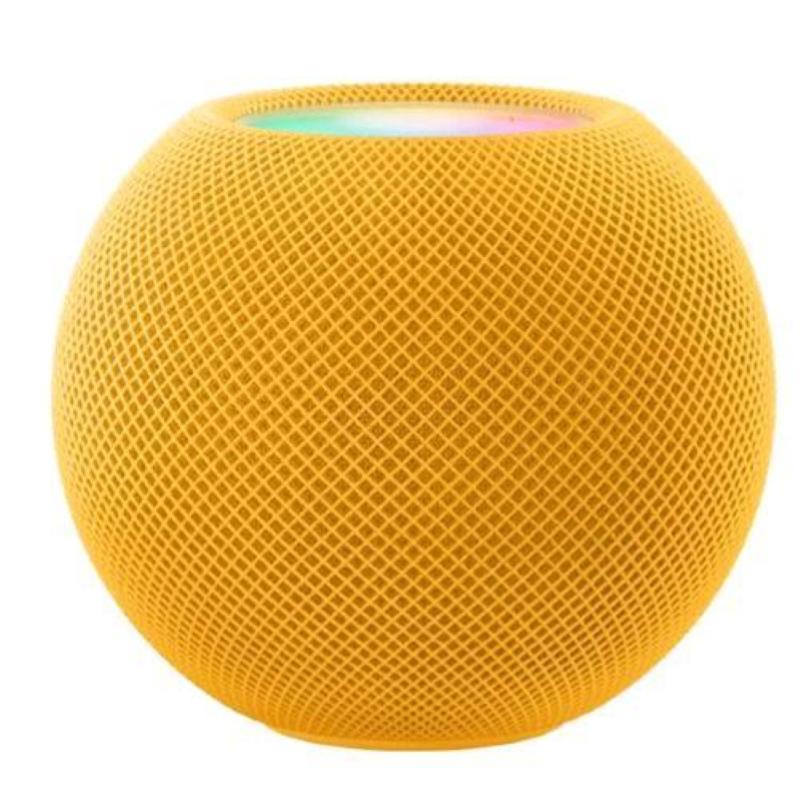 Apple homepod mini altoparlante intelligente wi-fi bluetooth apple siri controllato da app giallo