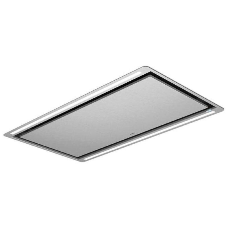 Elica prf0163523 cappa a soffitto radiocomando classe energetica a 5 velocita` aspirante radiocomando illuminazione led 100 cm inox (no motore)