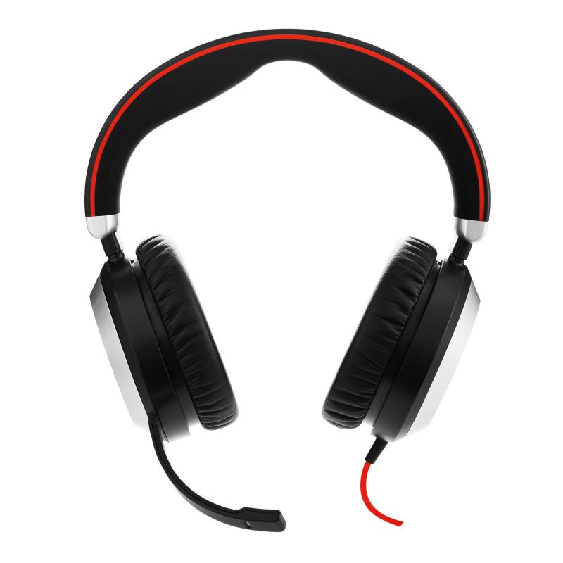 Jabra evolve 80 ms stereo active noise-cancelling