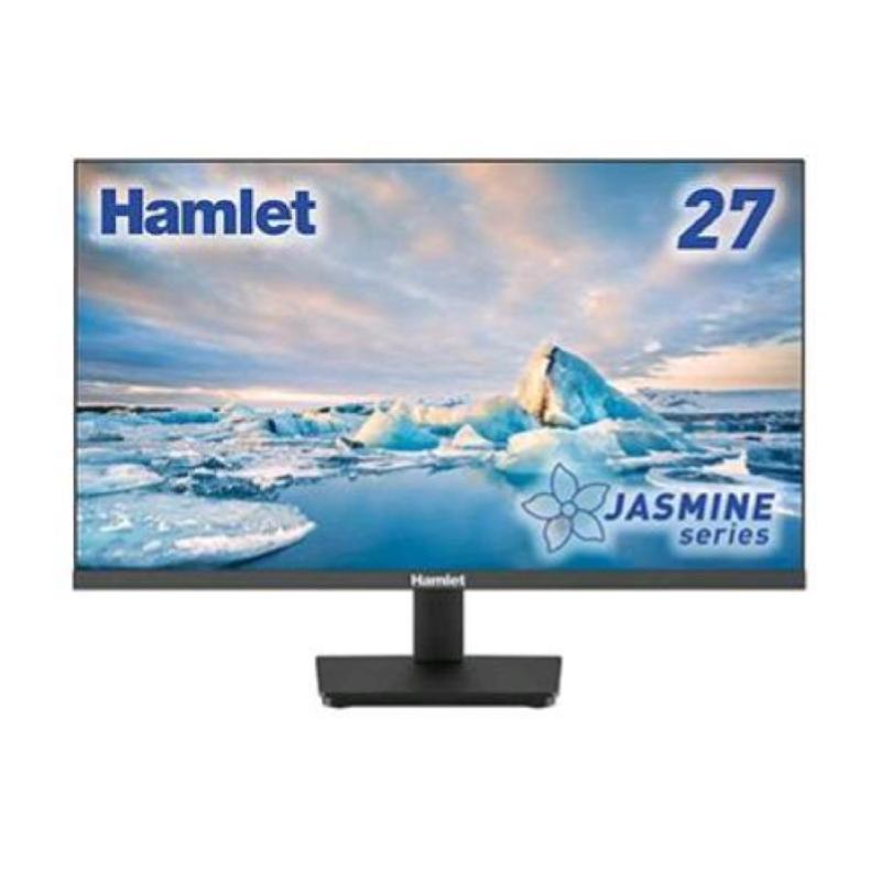 Image of Hamlet hm27jf-vdr 27 led ips formato 16:9 contrasto 1.300:1 1xhdmi 1xdisplay port 1xvga nero030