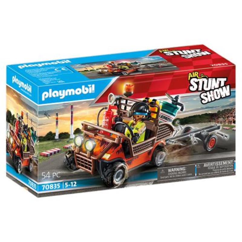 Image of PLAYMOBIL DOC AMBULANZA SOCCORSO PILOTA CORS