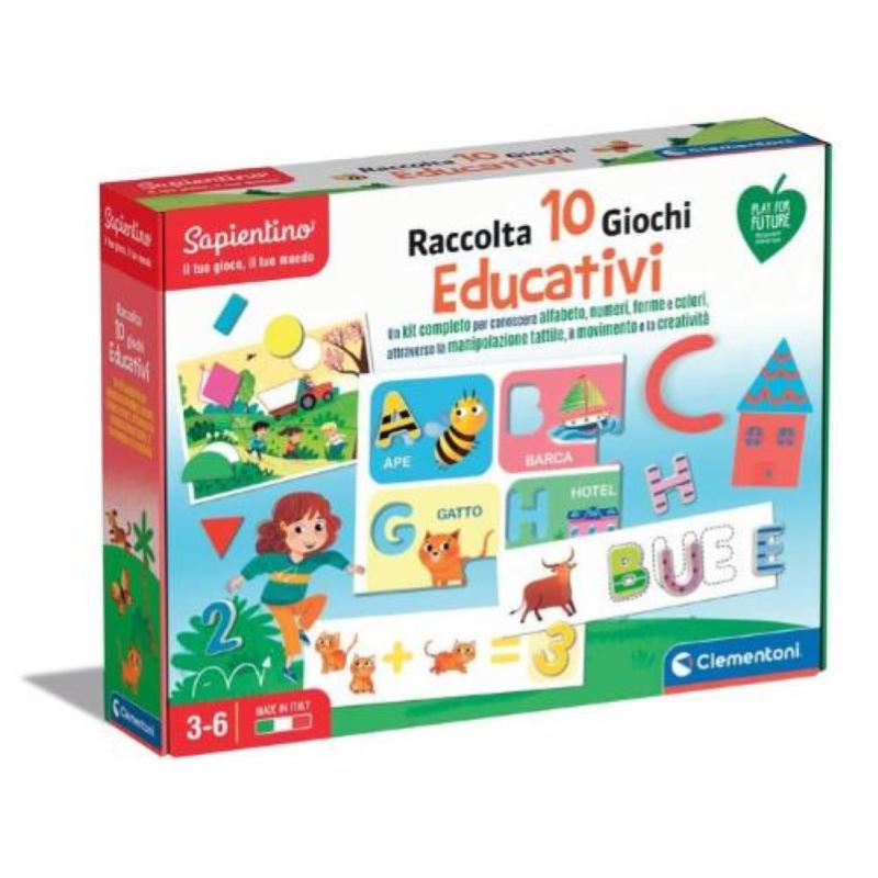 Image of Clementoni raccolta 10 giochi educativi030