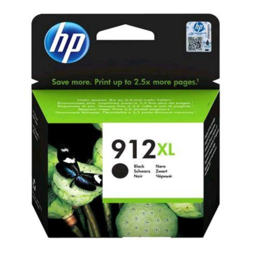 Hp 912xl cartuccia d`inchiostro originale alta resa nero